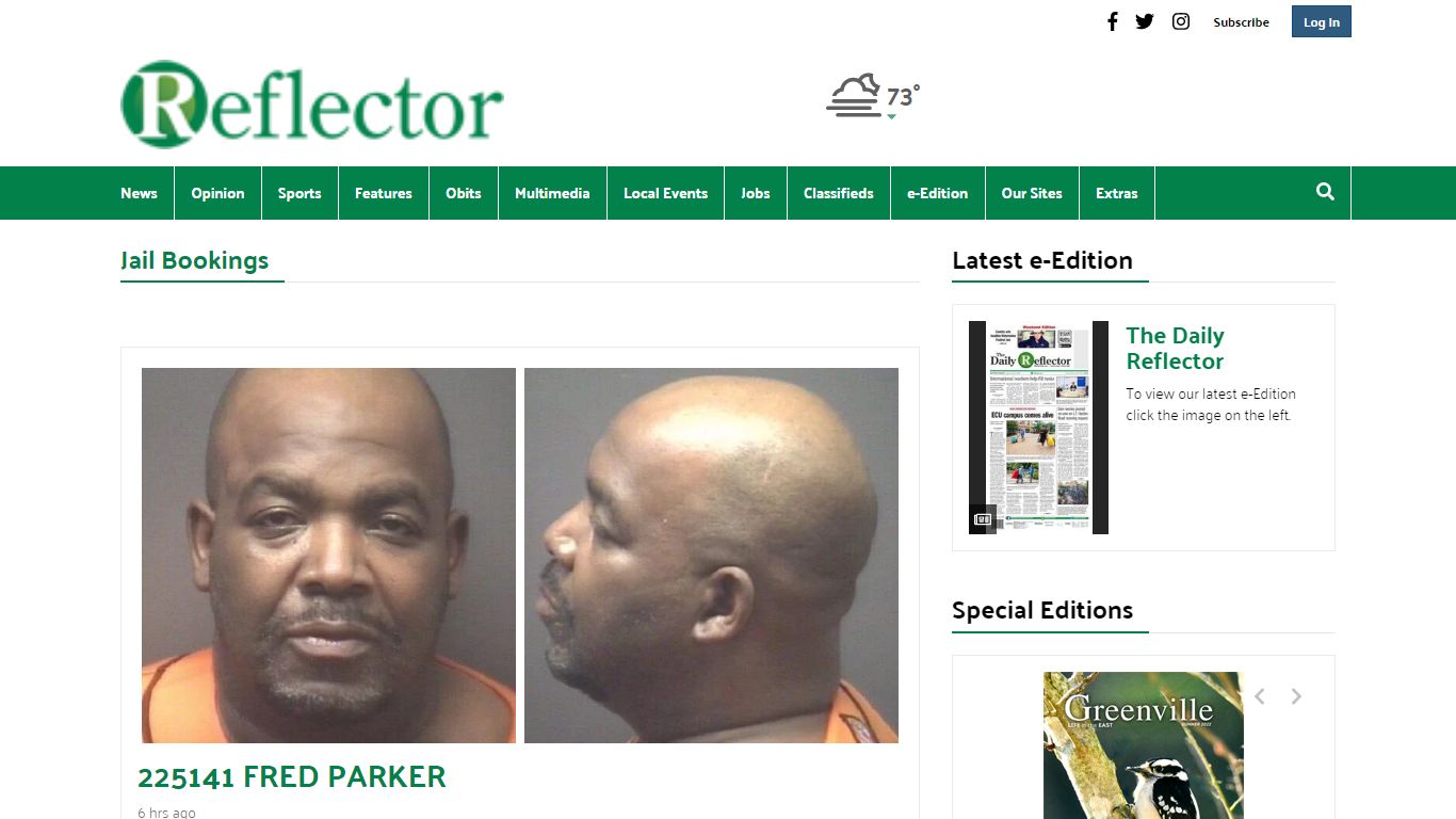 Jail Bookings | reflector.com